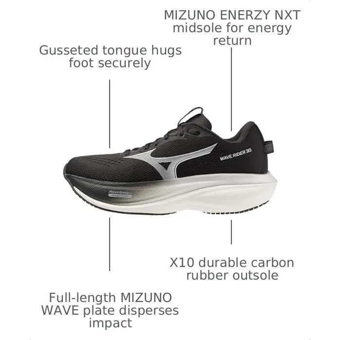 Mizuno shoes - 411623 5200 - 4116234B4C120850 - black 8