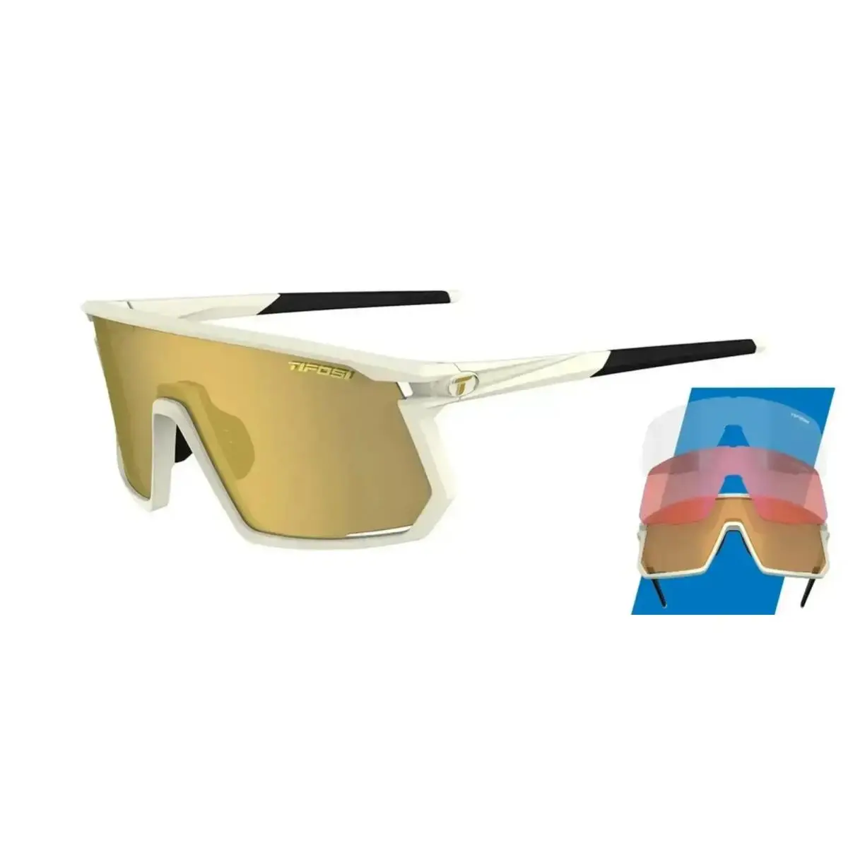 Optic Moab Sunglasses Fototec 3 Lenses - You Choose Sahara 3 Lenses by Tifosi