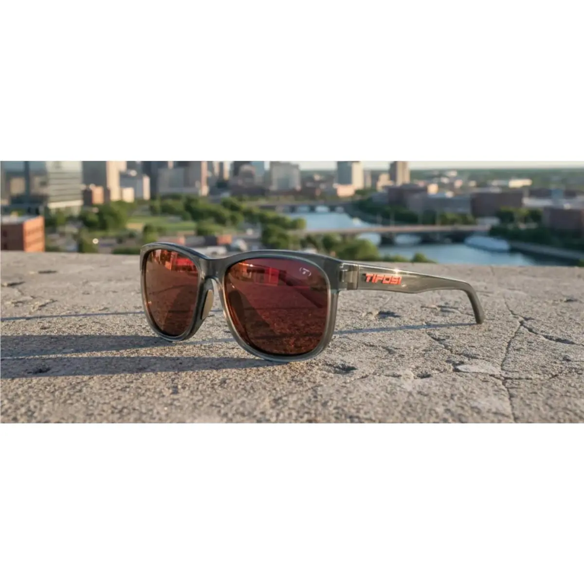 Tifosi sunglasses Swank Polarized - Frame: Brown Fade 13