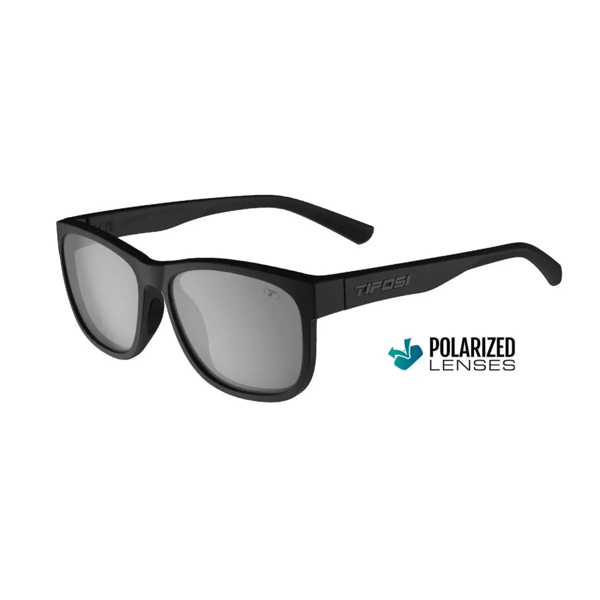 Optics Swank XL Sunglasses Polarized Lenses - You Choose Blackout by Tifosi