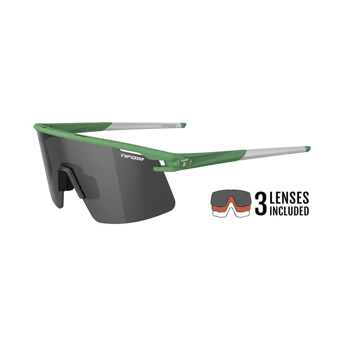 Tifosi Optics Moab Lite Sunglasses Trail Pine Frame Interchangeable Lens
