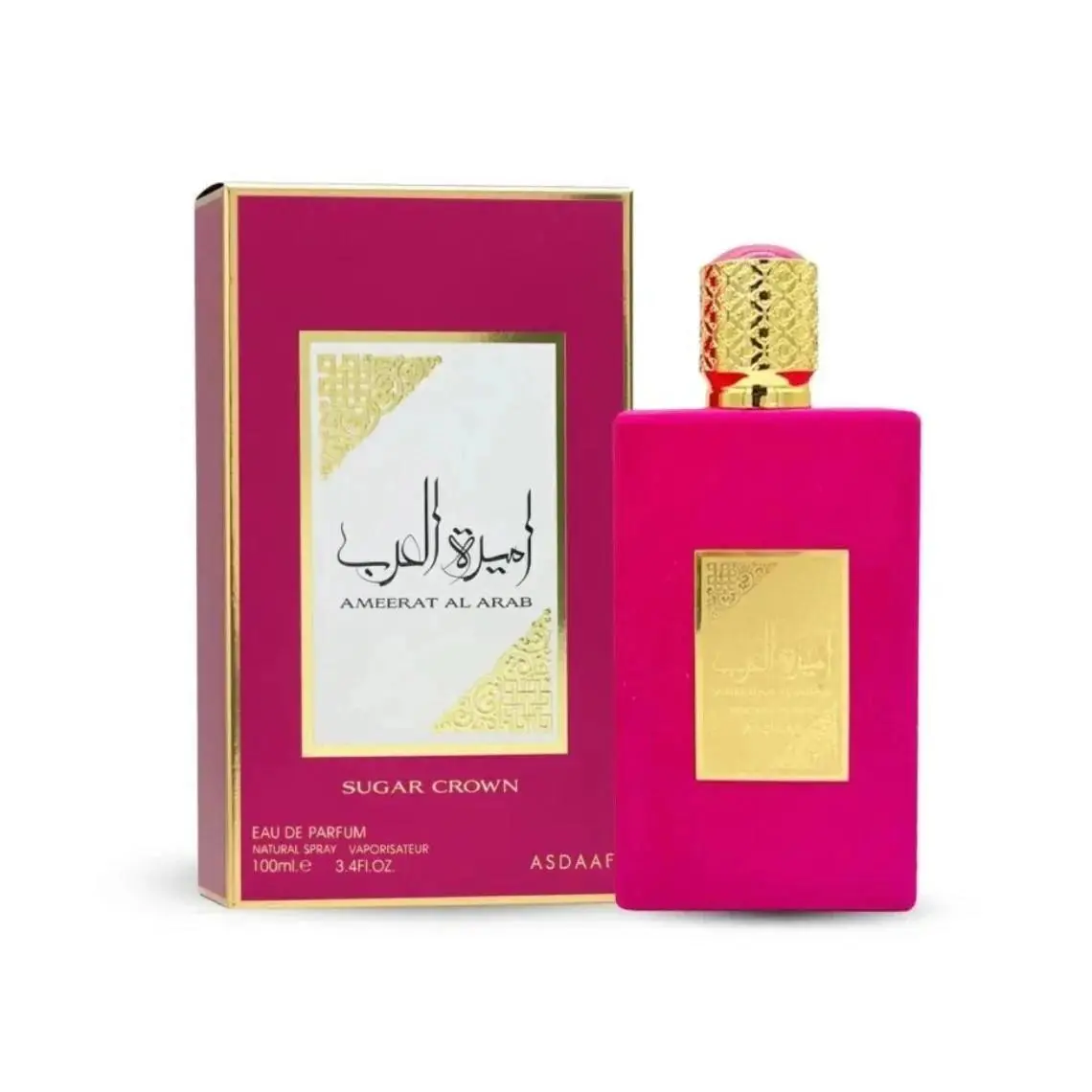 Ameerat Al Arab Sugar Crown Eau De Parfum Spray  100ml/3.4oz by Lattafa