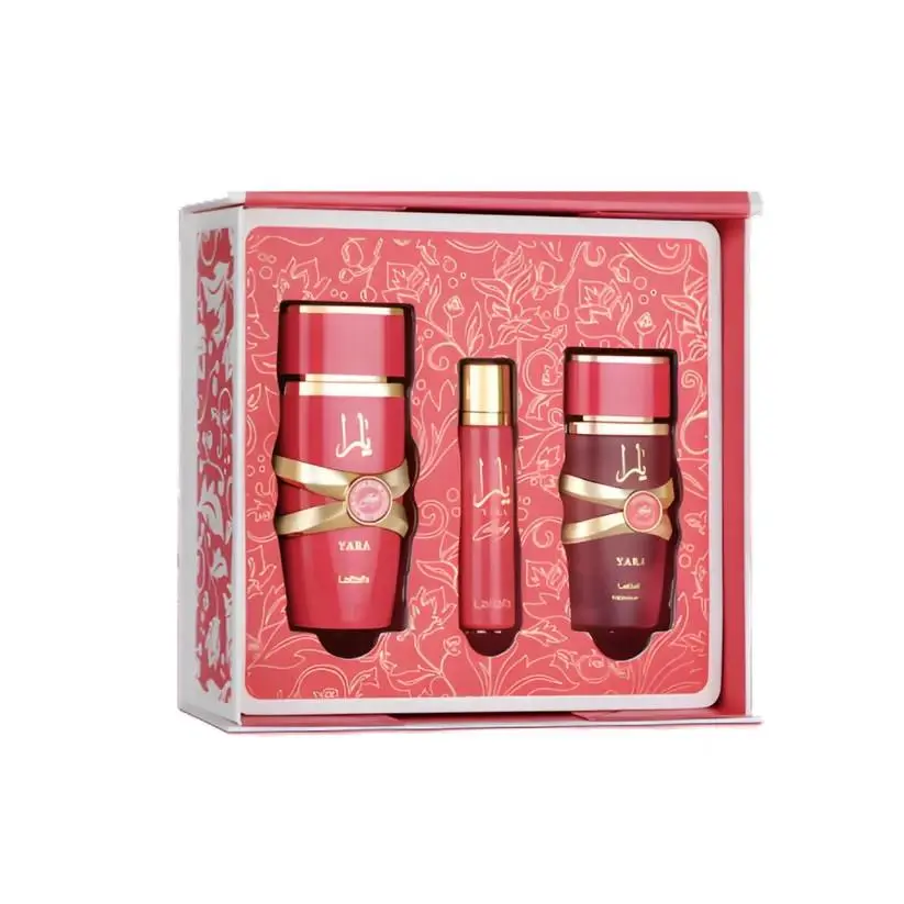 Yara Candy 3-Piece Gift Set For Women – Eau de Parfum Hair Mist by Lattafa