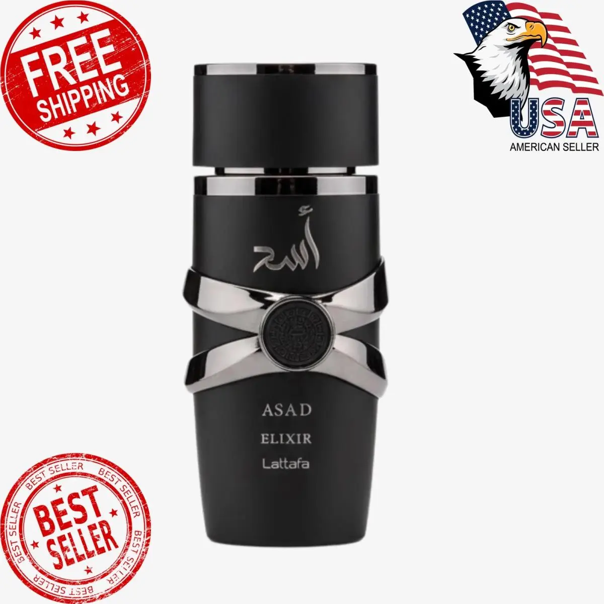 Asad Elixir – Spicy Woody Amber Warm – Eau de Parfum Spray by Lattafa