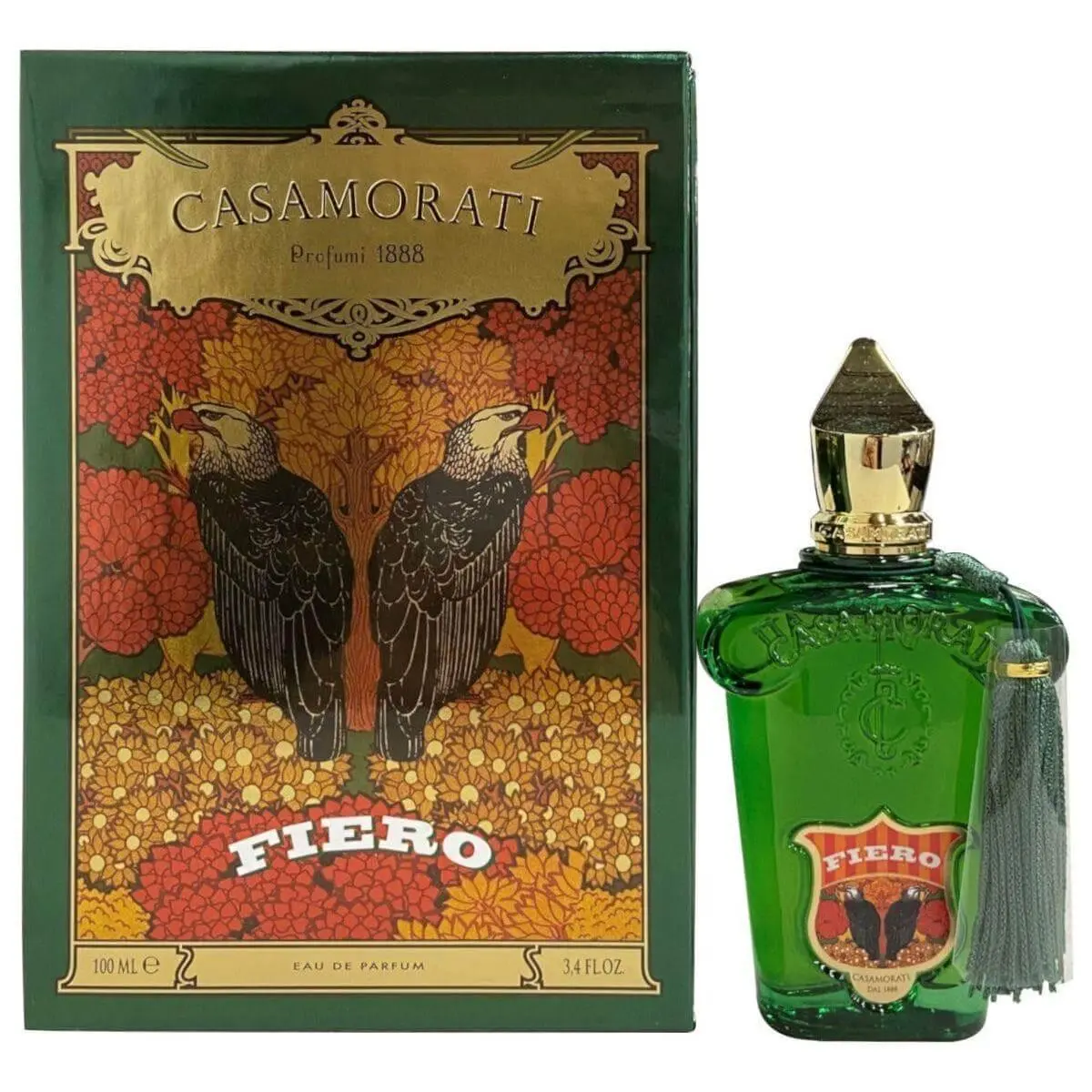Casamorati 1888 Fiero  Cologne For Men Edp 3.3 / 3.4 oz by Xerjoff