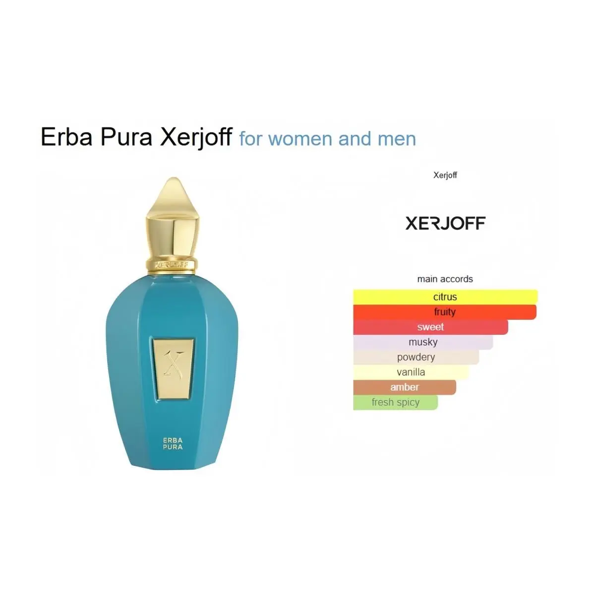 Erba Pura  100ML Perfume Box by Xerjoff