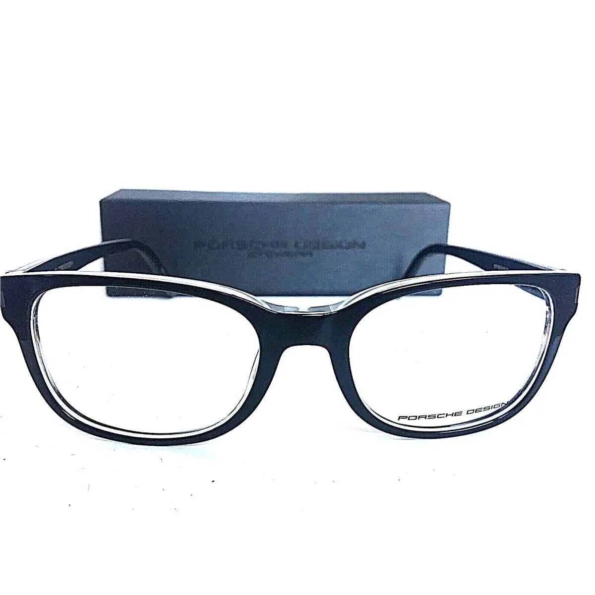 Porsche Design P 8250 A 55mm Rx Black Men`s Eyeglasses Frame Italy