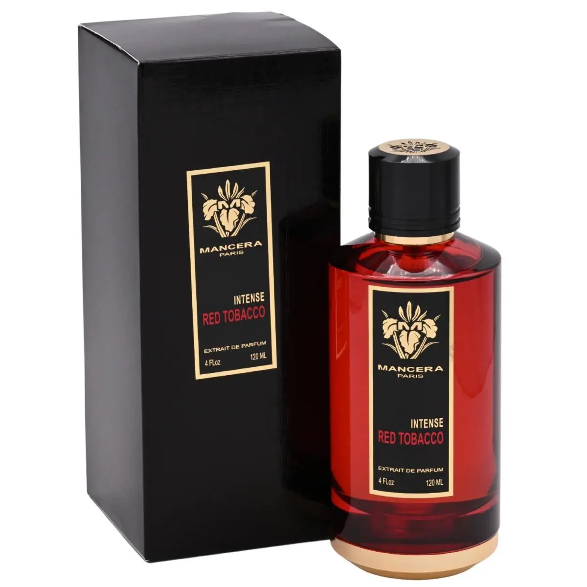 Mancera Red Tobacco Intense Edp Spray Unisex 4 oz 120ml Box
