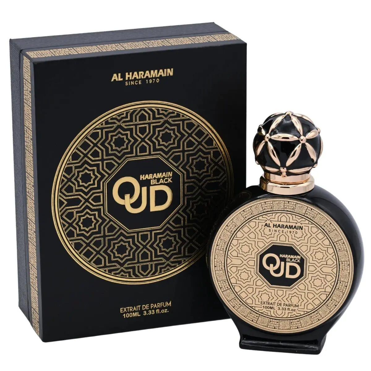 Black Oud by Al Haramain For Unisex Edp 3.3 / 3.4 oz