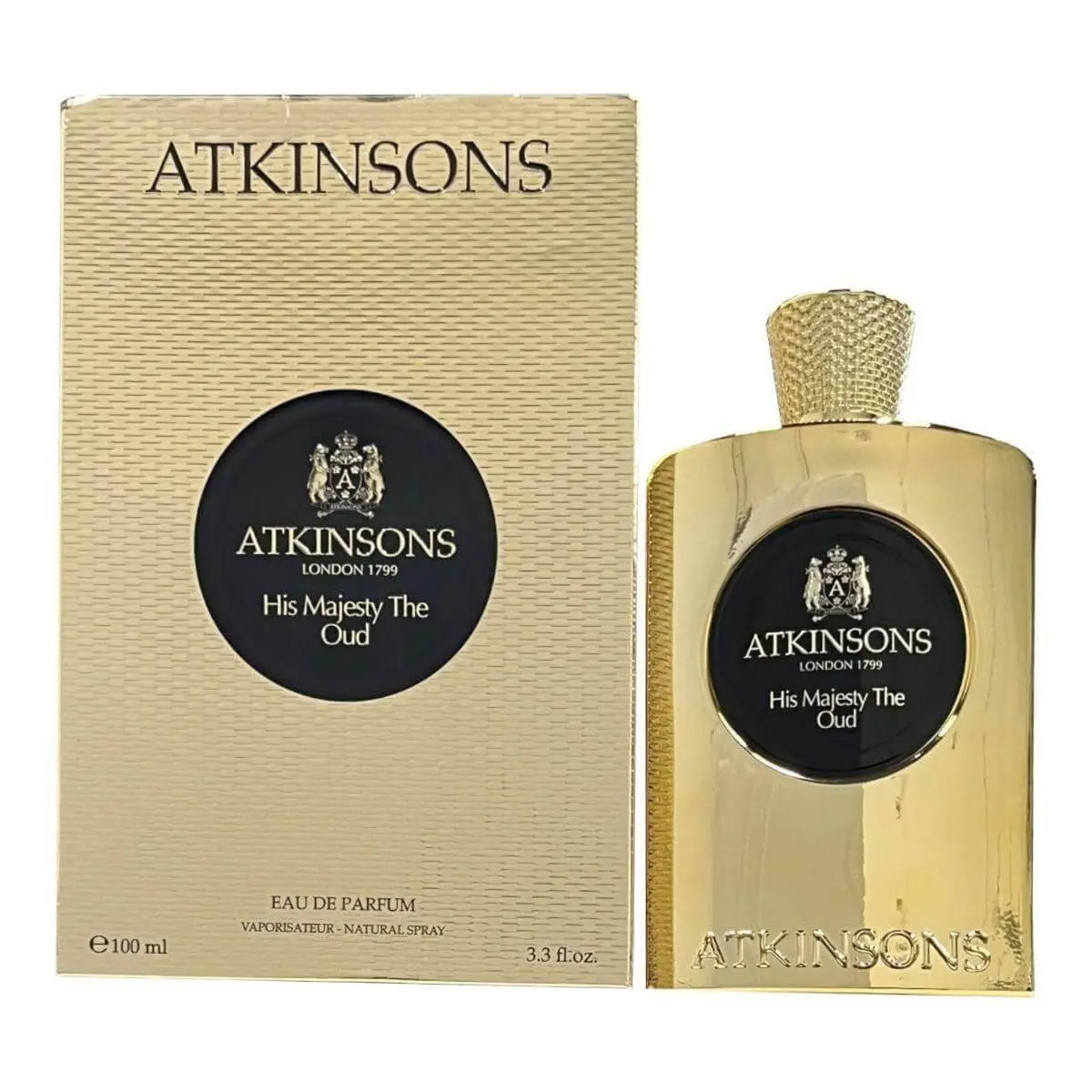 His Majesty The Oud by Atkinsons Cologne For Men Edp 3.3 / 3.4 oz