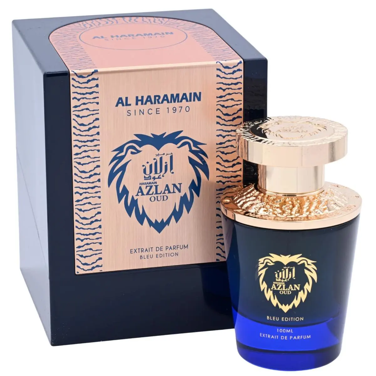 Azlan Oud Blue Edition by Al Haramain For Unisex Edp 3.3 / 3.4 oz