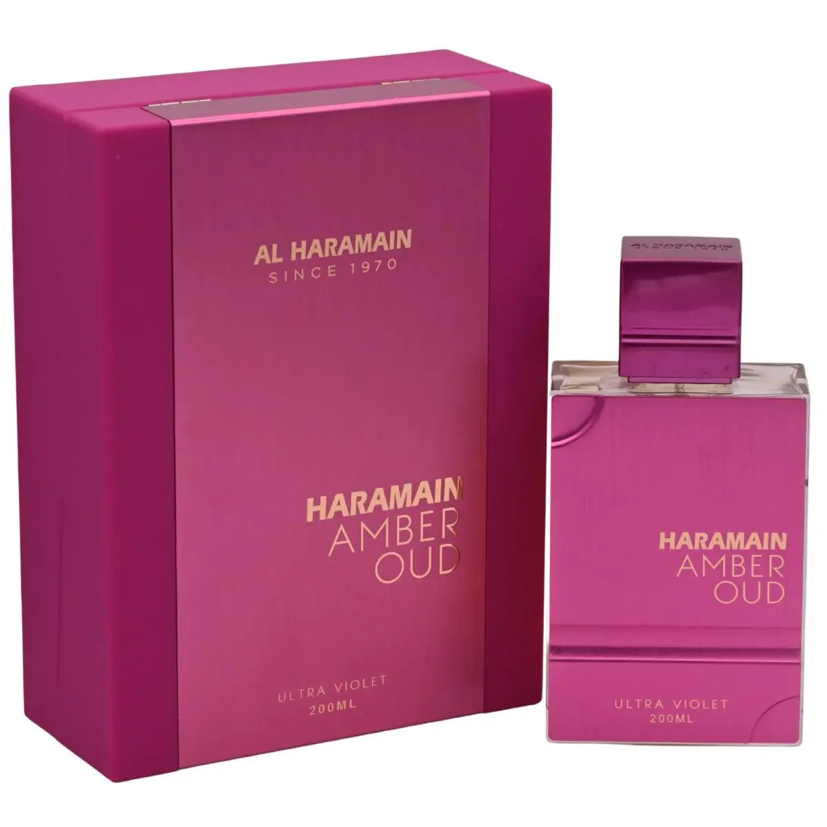 Al Haramain Amber Oud Ultra Violet Edp Spray Women 6.7 oz Box