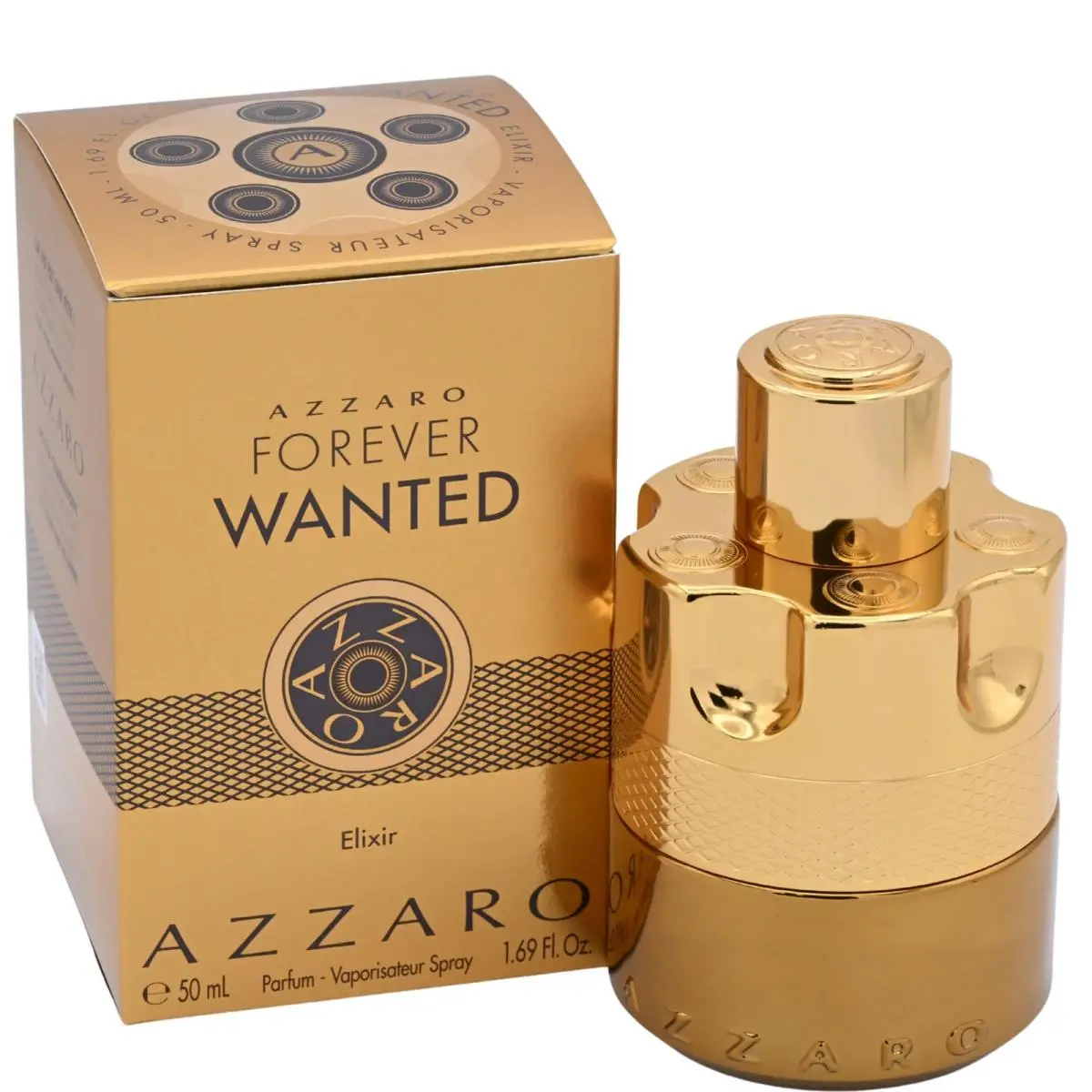 Azzaro Forever Wanted Elixir Parfum Spray For Men 1.69 oz Retail Box