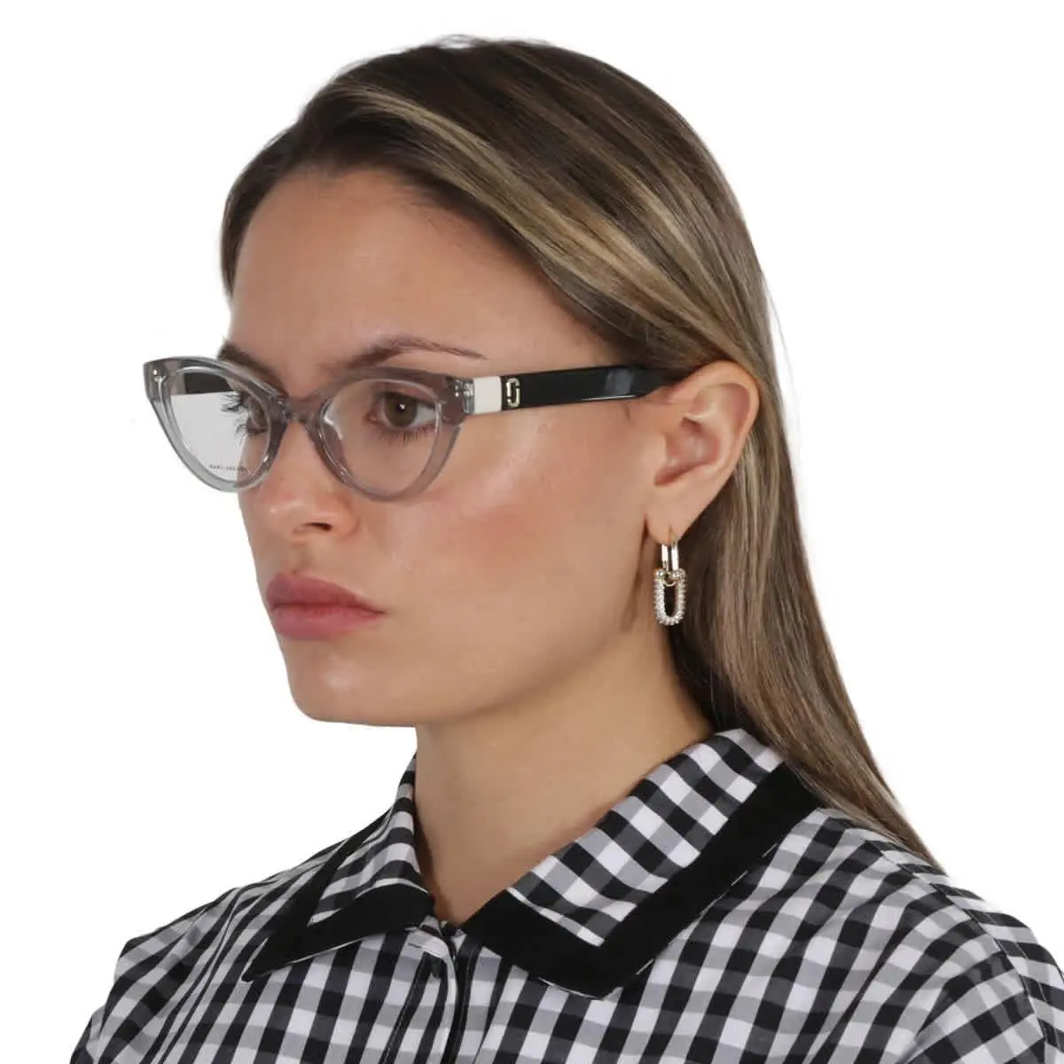 Marc Jacobs Demo Cat Eye Ladies Eyeglasses Marc 651 0R6S 49 Marc 651 0R6S 49