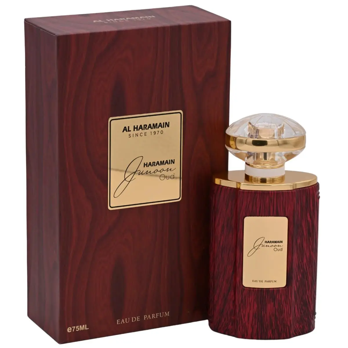 Al Haramain Junoon Oud Edp Spray Unisex 2.5 oz / 75 ml Retail Box