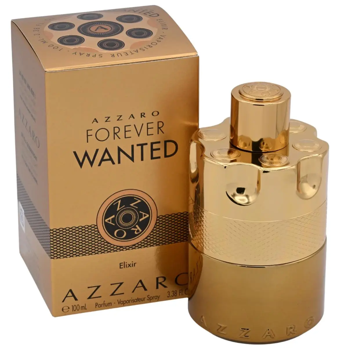 Azzaro Forever Wanted Elixir Parfum Spray For Men 3.38 oz Retail Box