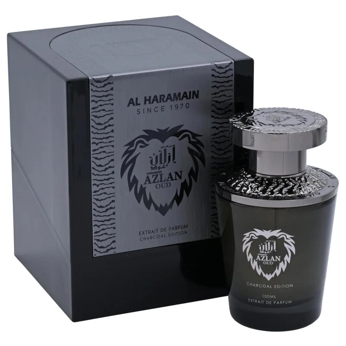 Azlan Oud Charcoal Edition by Al Haramain For Unisex Edp 3.3 / 3.4 oz