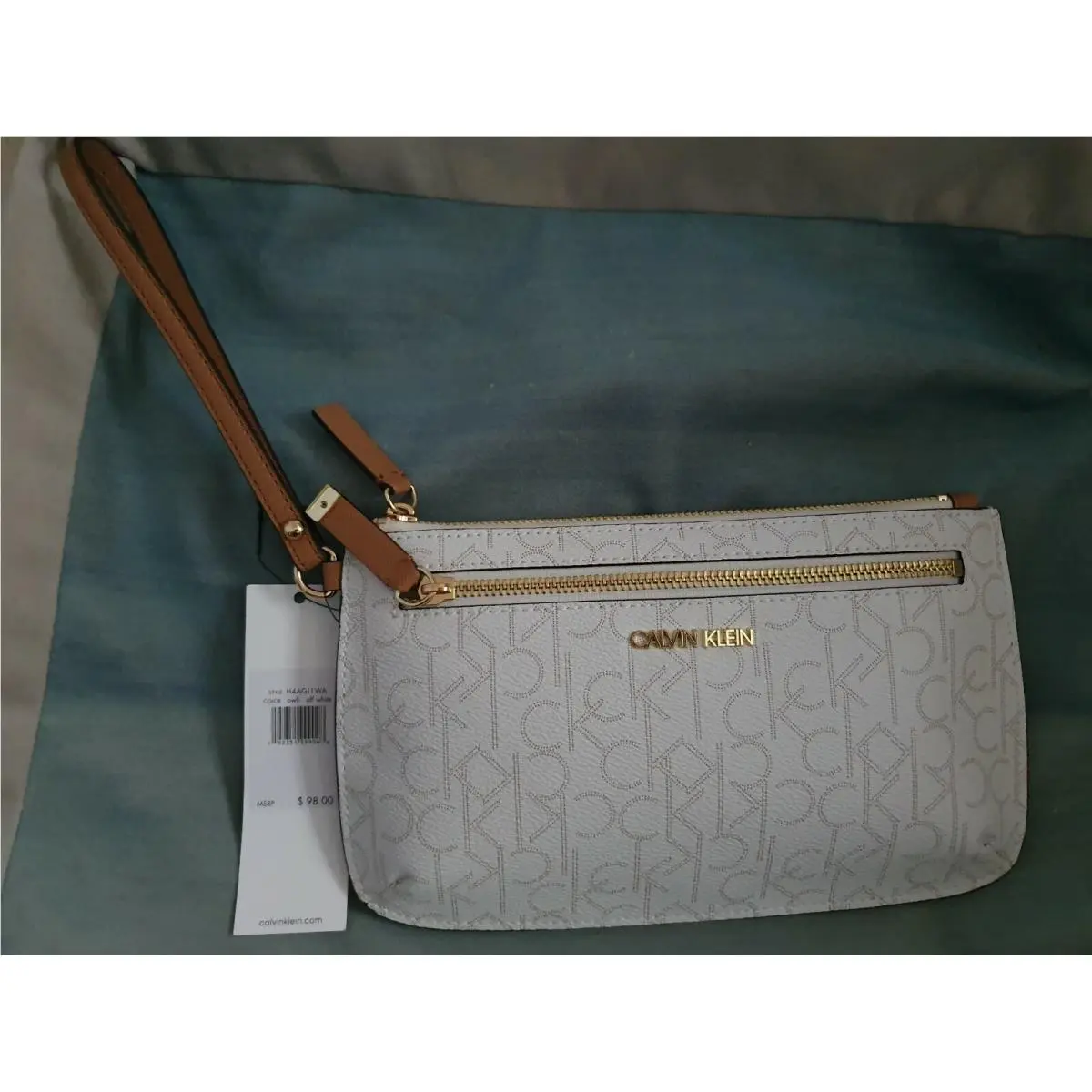 Wristlet Off white by Calvin Klein