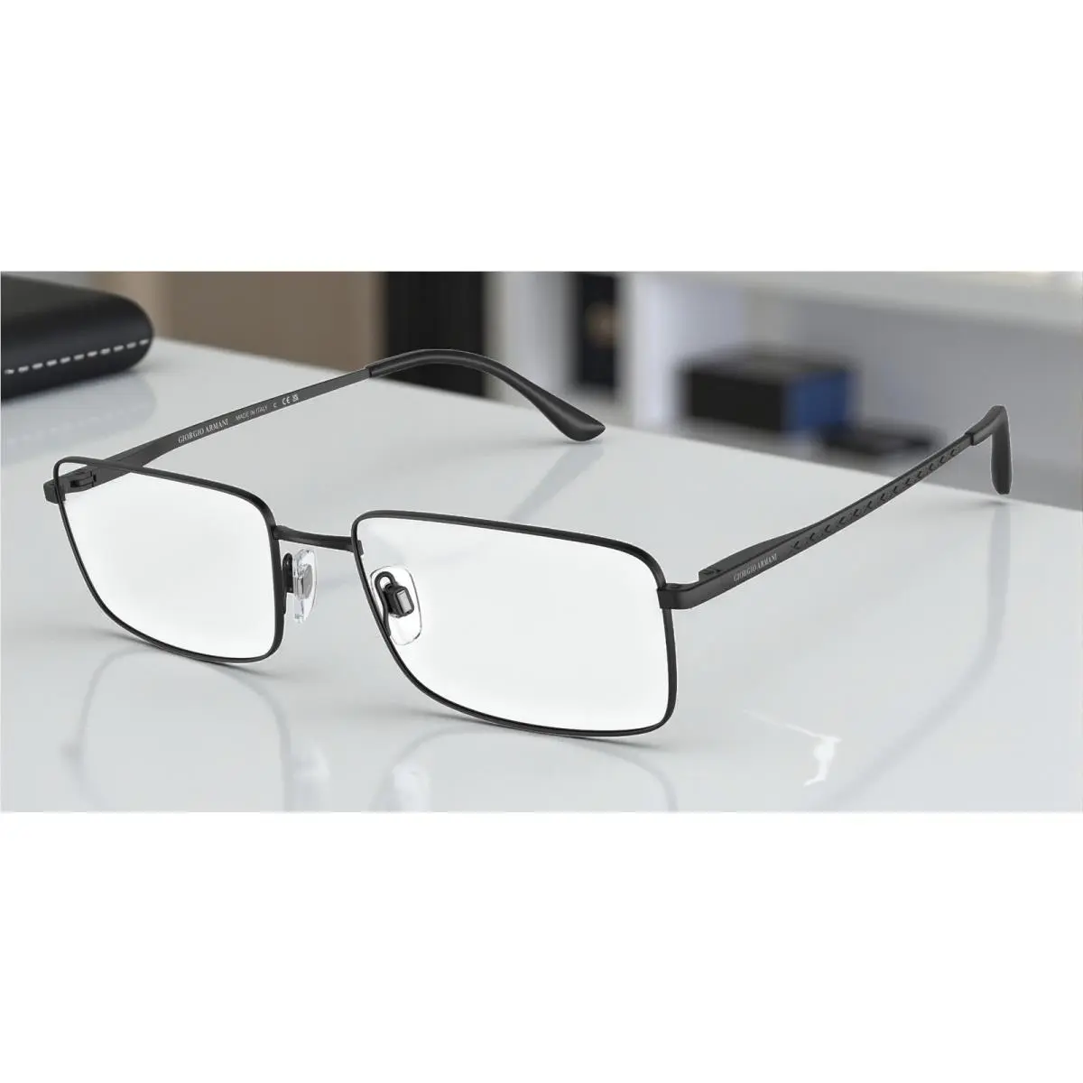 AR5108 3001 Matte Black Demo Lens 59 mm Men`s Eyeglasses by Giorgio Armani