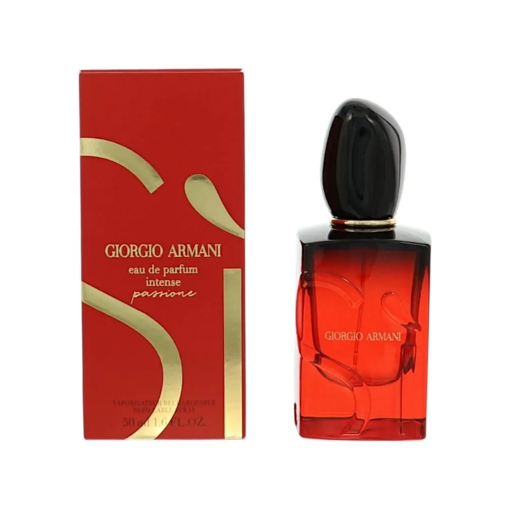 Armani Si Passione Intense by Giorgio Armani Box For Women 1.6 Oz Eau De Parfum