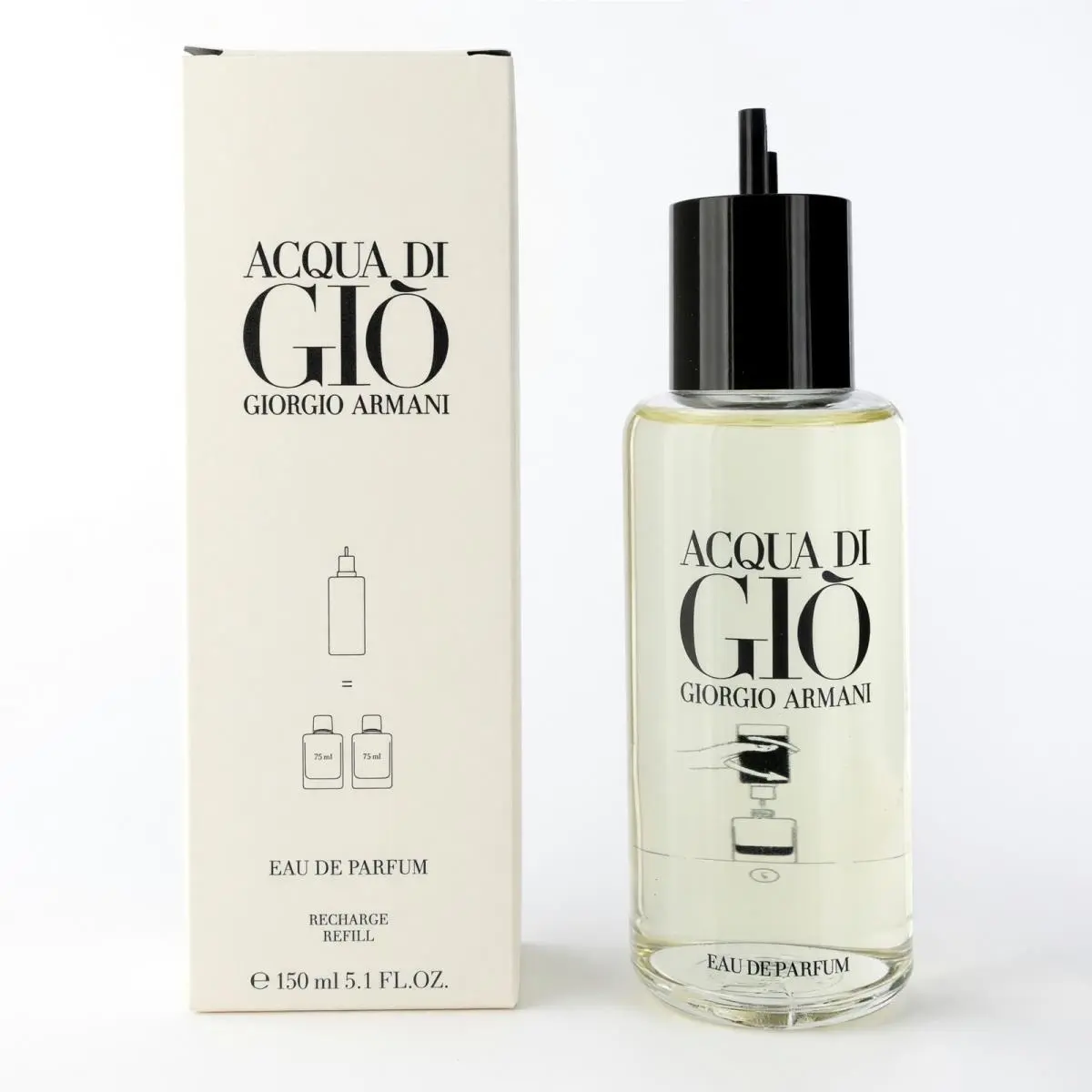 Acqua di Gio  5.1 oz Edp Refill For Men by Giorgio Armani