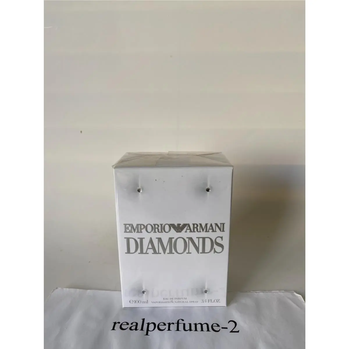 Emporio Armani Diamonds Perfume  Edp 3.4 oz Spray W .sealed. Real by Giorgio Armani