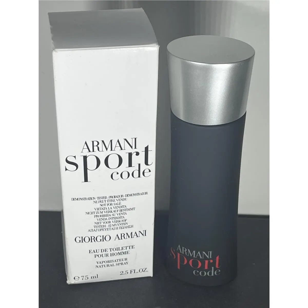 Armani Code Sport  Men Eau de Toilette 75ml in Factory T Box by Giorgio Armani
