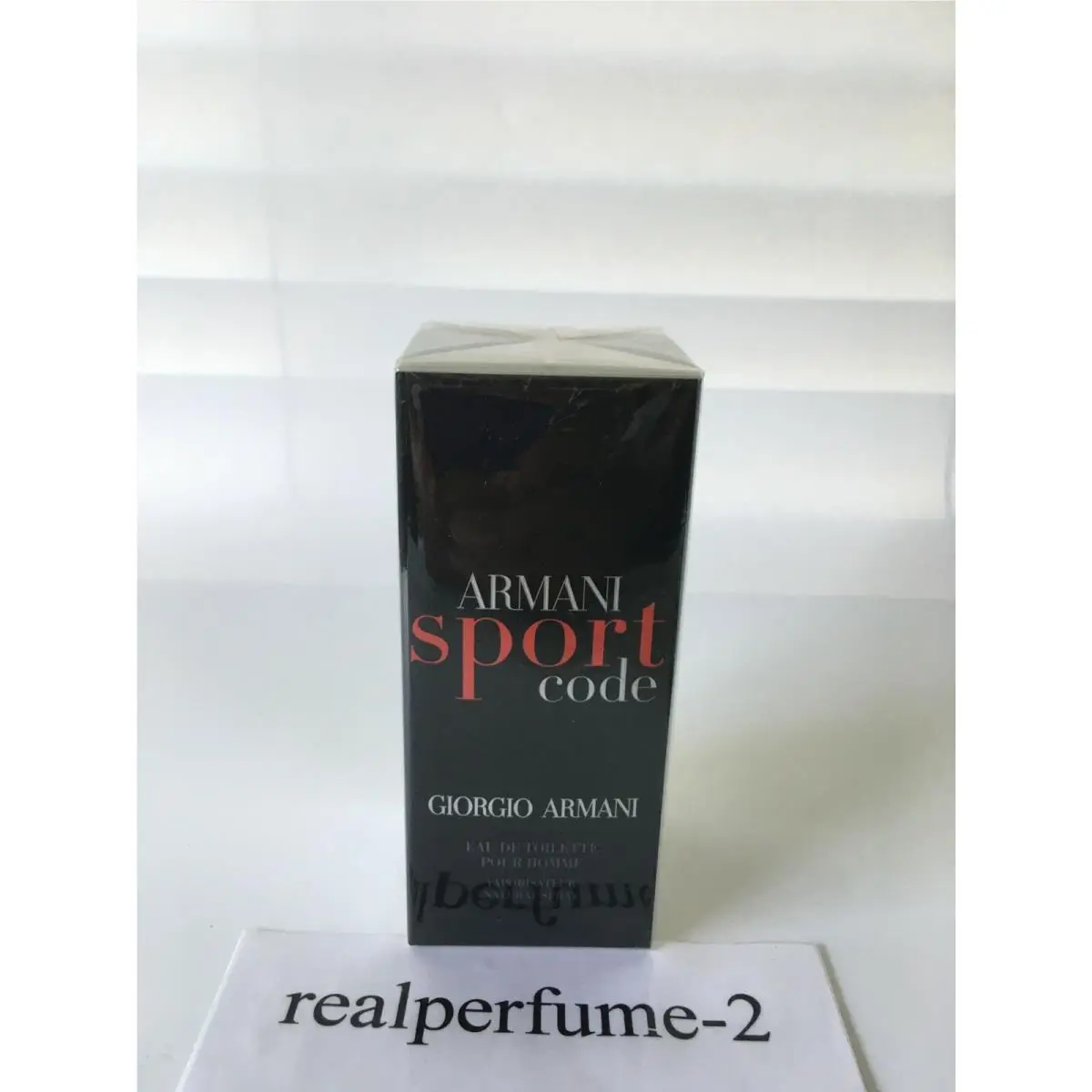 Armani Code Sport  Men 1.7 oz Eau de Toilette Spr. SEALED.100%REAL by Giorgio Armani