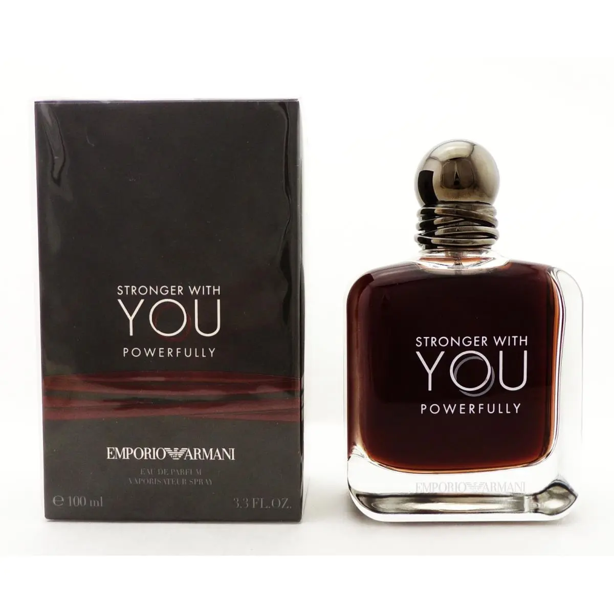Emporio Armani Stronger with You Powerfully 3.3 Oz. Edp Spray Men Box by Giorgio Armani
