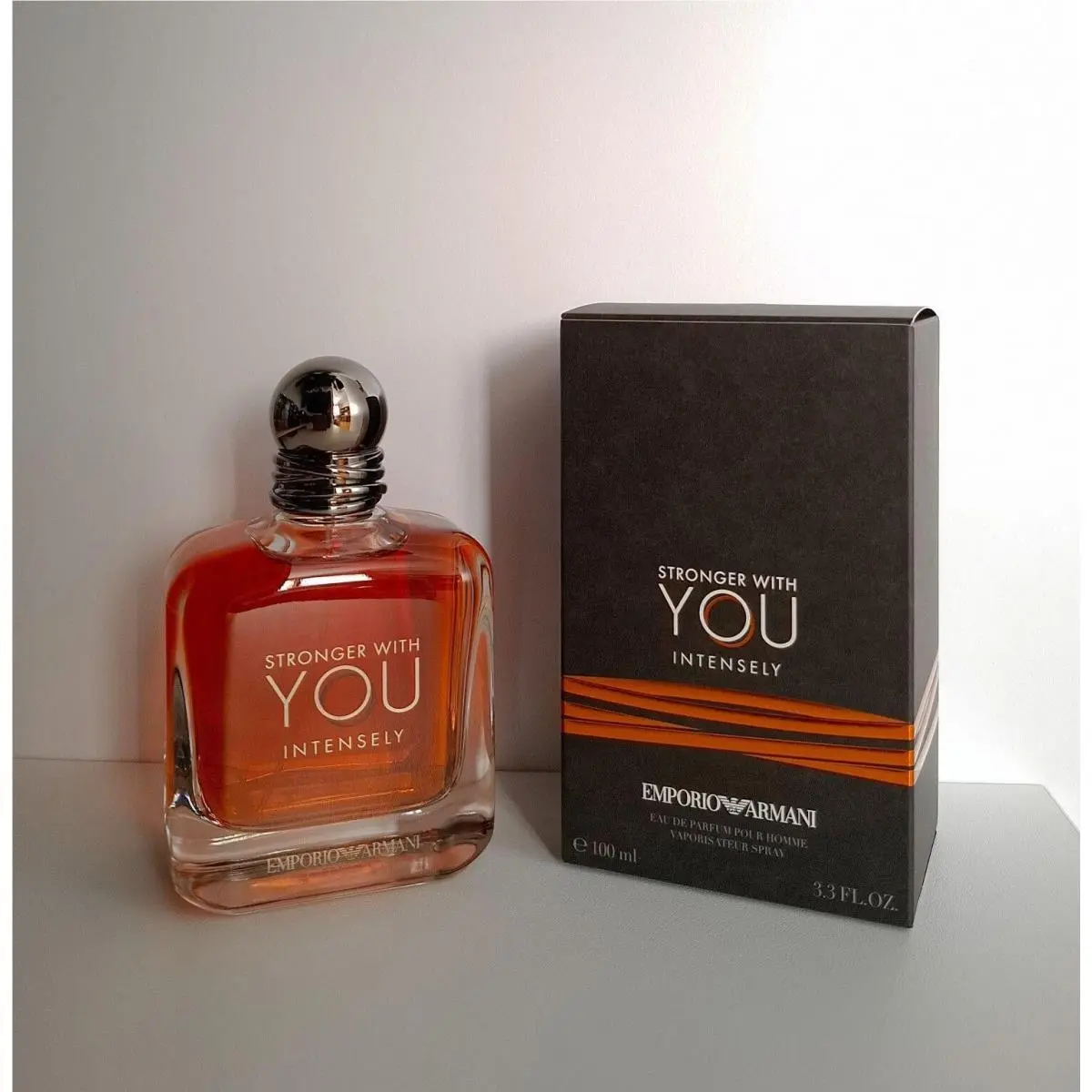 Emporio Armani Stronger with You Intense  Perfume Box by Giorgio Armani