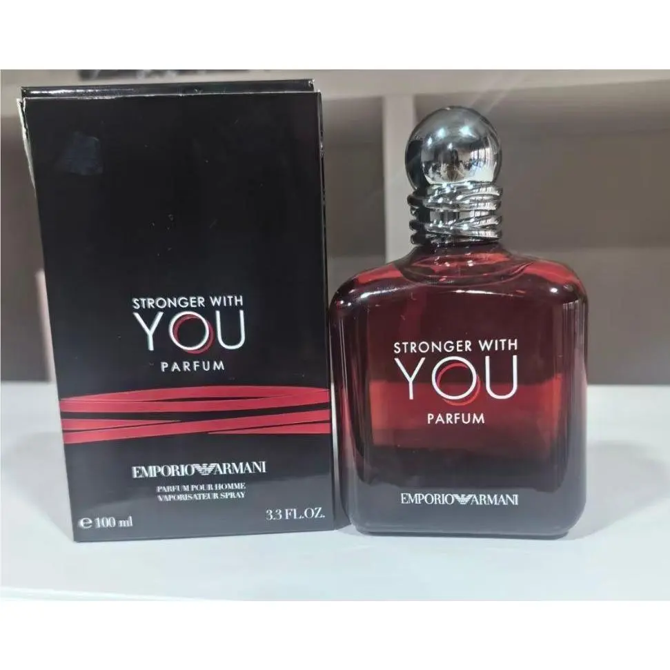 Emporio Armani Stronger with You Parfum For Men 100ML Box by Giorgio Armani