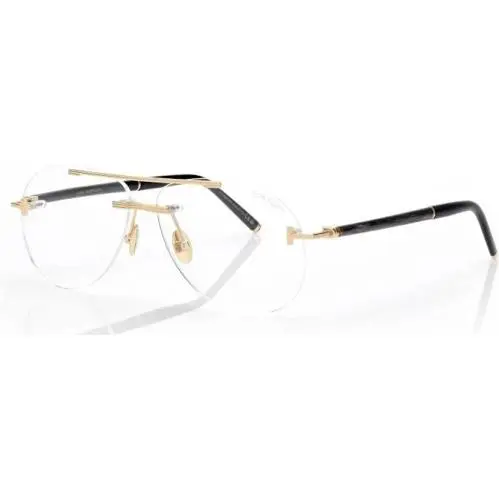 Tom Ford TF6147-P Private Collection Eyeglasses 30E Black Horn-gold 57