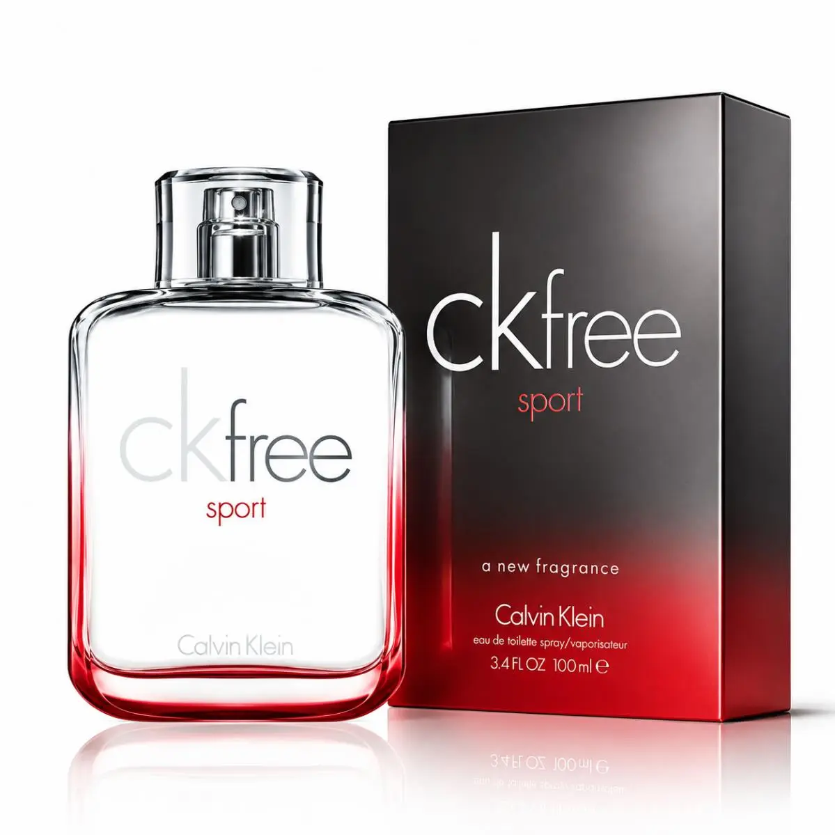 CK Free Sport  3.4 oz / 100 ml Eau De Toilette Spray For Men by Calvin Klein