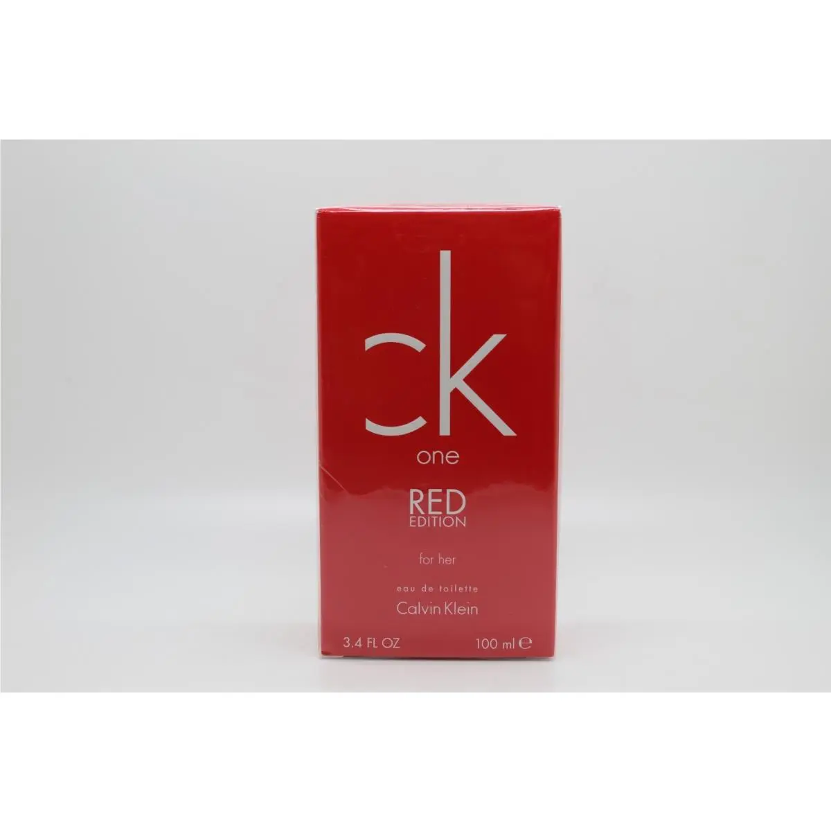 CK One Red Edition  3.4 oz 100 ml Eau de Toilette Spray Women by Calvin Klein
