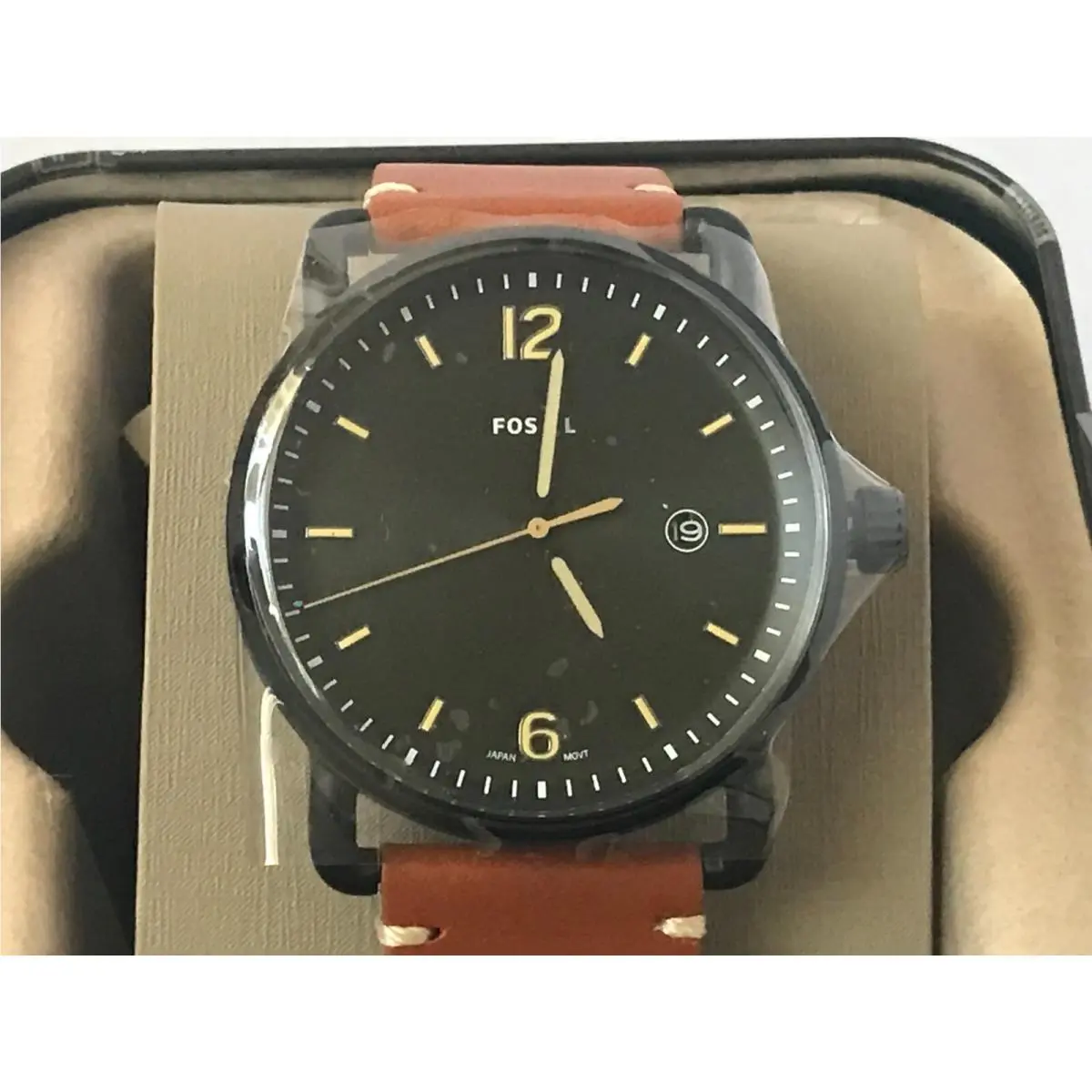 Watch FS5276 Men’s Watch Black and Brown by Fossil