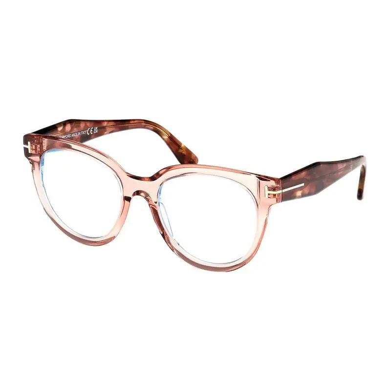 Tom Ford FT5987-B Eyeglasses Eye Glasses 072 Shiny Pink 52mm Women