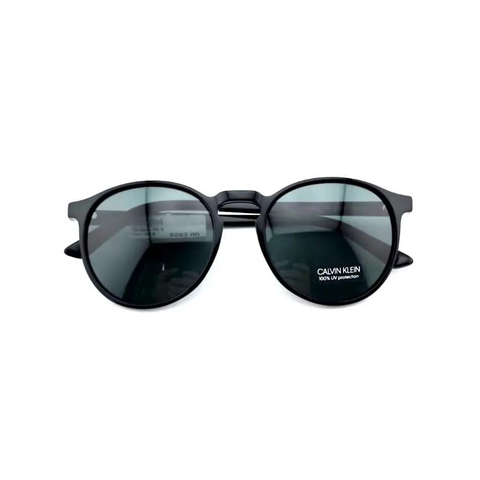 CK20502S 001 Black Unisex Full Rim Sunglasses 53-20-145 by Calvin Klein