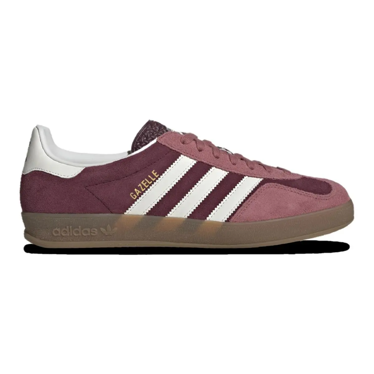 Adidas Originals Gazelle Indoor Mens Sneaker - Maroon/White