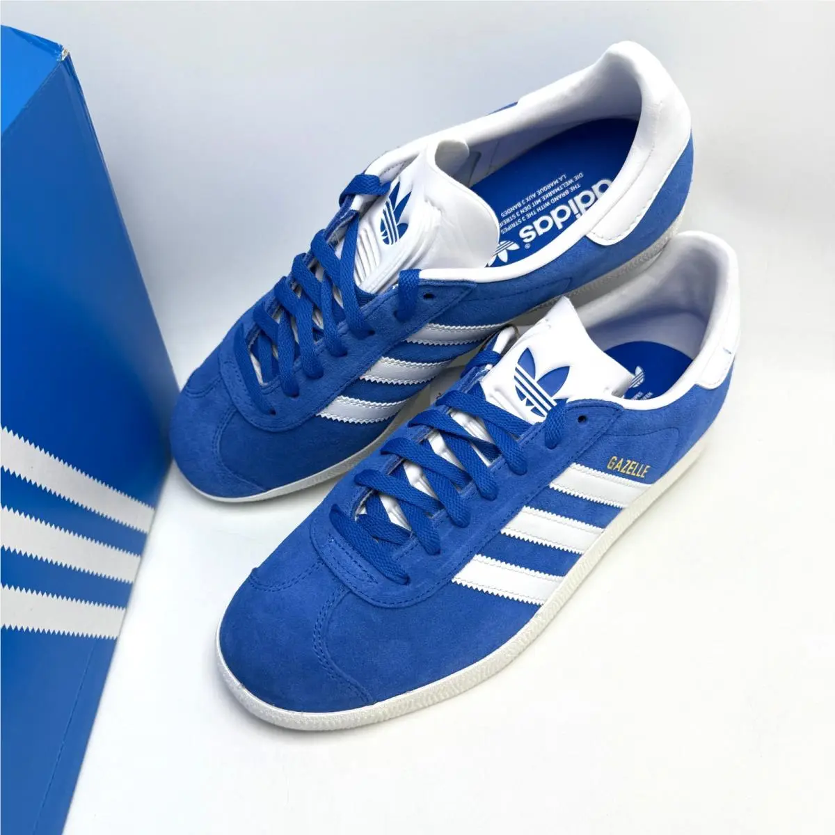 Adidas shoes - adidas Gazelle - Gazelle - IG2093 - Blue/Cloud White/Core White 5