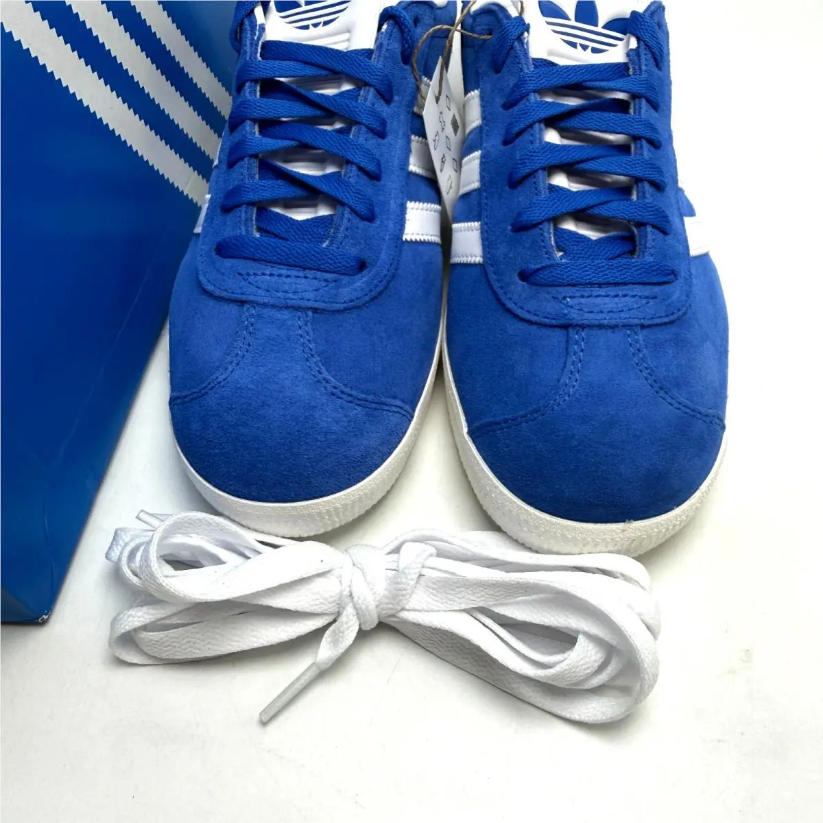 Adidas shoes - adidas Gazelle - Gazelle - IG2093 - Blue/Cloud White/Core White 10