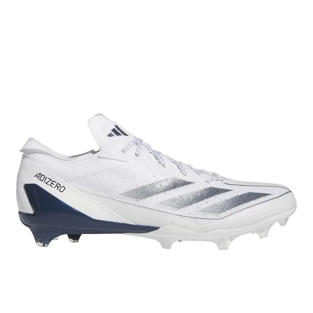 Adidas Adizero Electric American Football Cleats Mens White Sneakers Athletic Sh