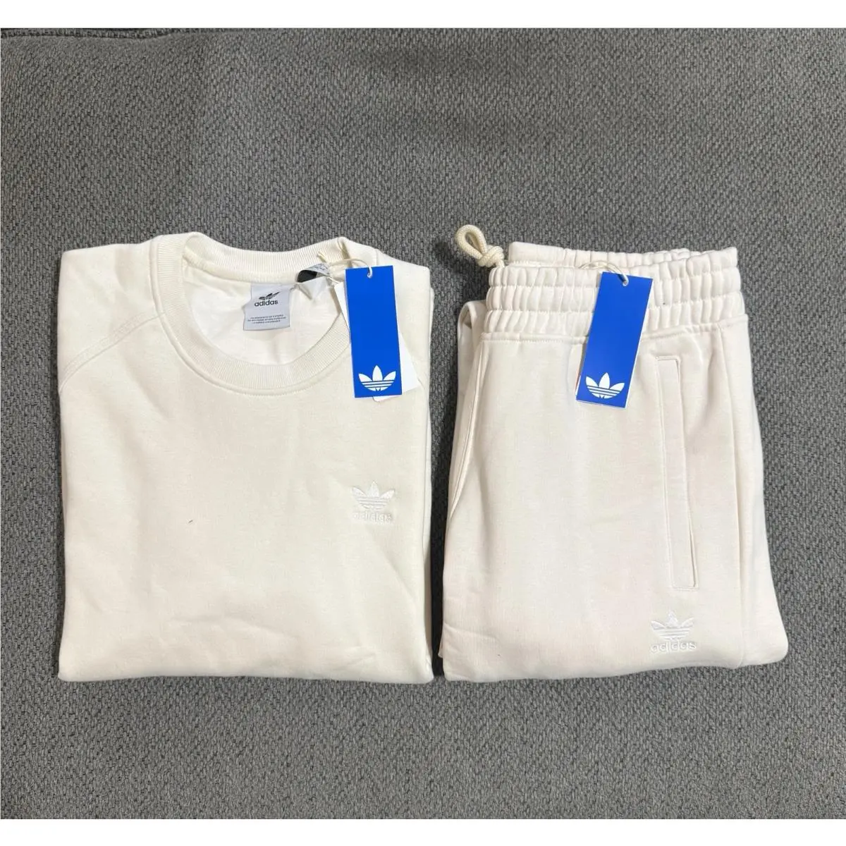 Tracksuit Mens 2 Piece Set Sweatsuit Sz M L by Adidas
