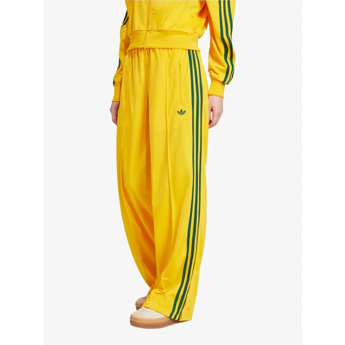 Originals Firebird Womens Track Pants Yellow Loose Fit Sz XS S M XL by Adidas