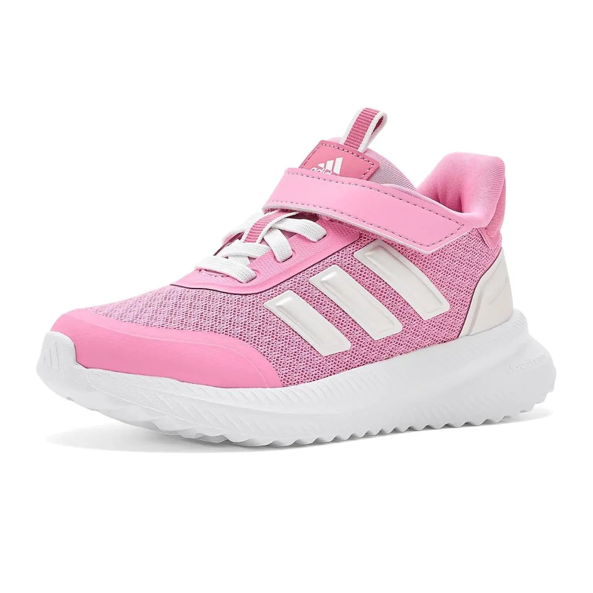 Unisex Shoes Adidas Kids X_plr Path Elastic Lace Amp Strap Little Kid - Zero Metallic/St Tropic Bloom/Pink Fusion