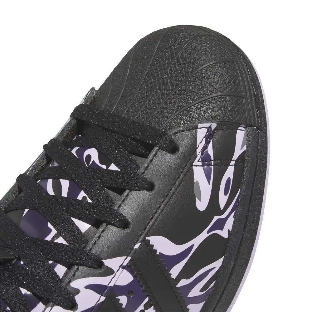 Adidas shoes - adidas Pro Model High Top - JR7591 - Black, Purple 5