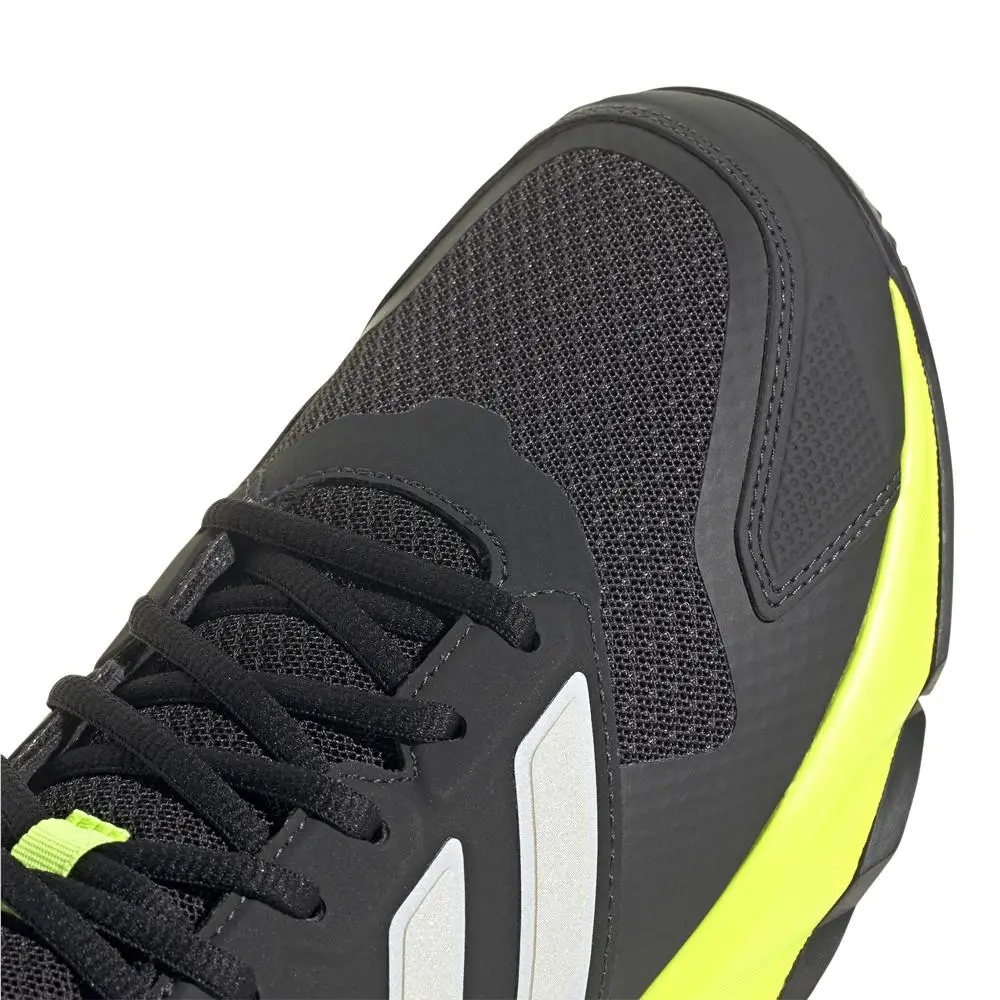Adidas shoes - adidas Courtjam Control 3 Tennis - IH3093 - Black, Yellow 4