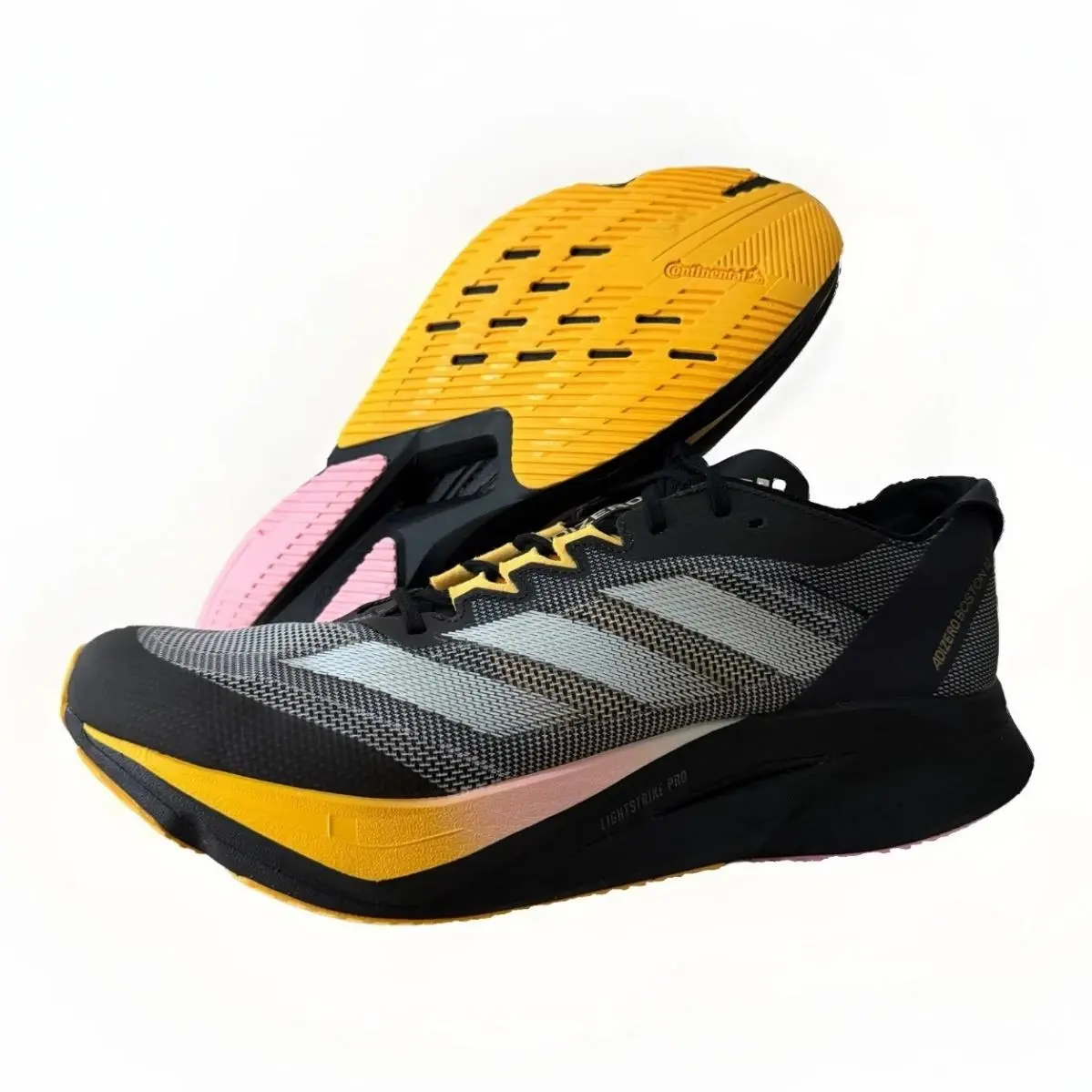 Mens Adidas Adizero Boston 12 Athletic Running Shoe `2024 Athlete Pack` / IF9212