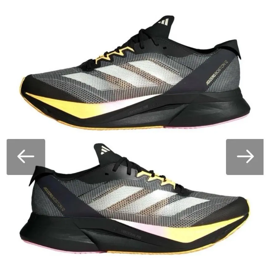 Adidas shoes - adidas adizero boston - adizero boston - IF9212 - Black Zero Metallic Spark 26