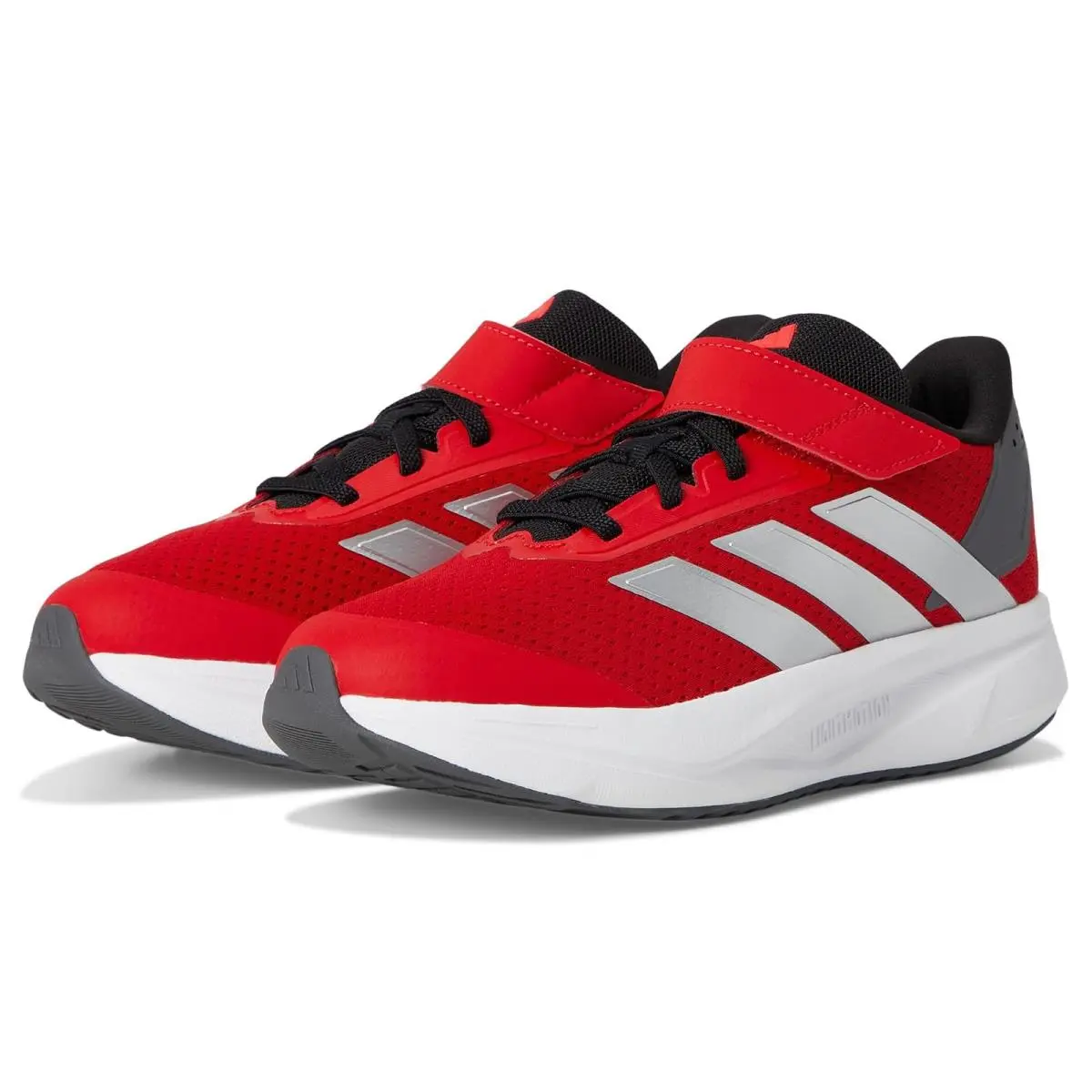 Children Unisex Shoes Adidas Kids Duramo SL Elastic Lace Shoes Little Kid - Better Scarlet/Silver Metallic/Lucid Red