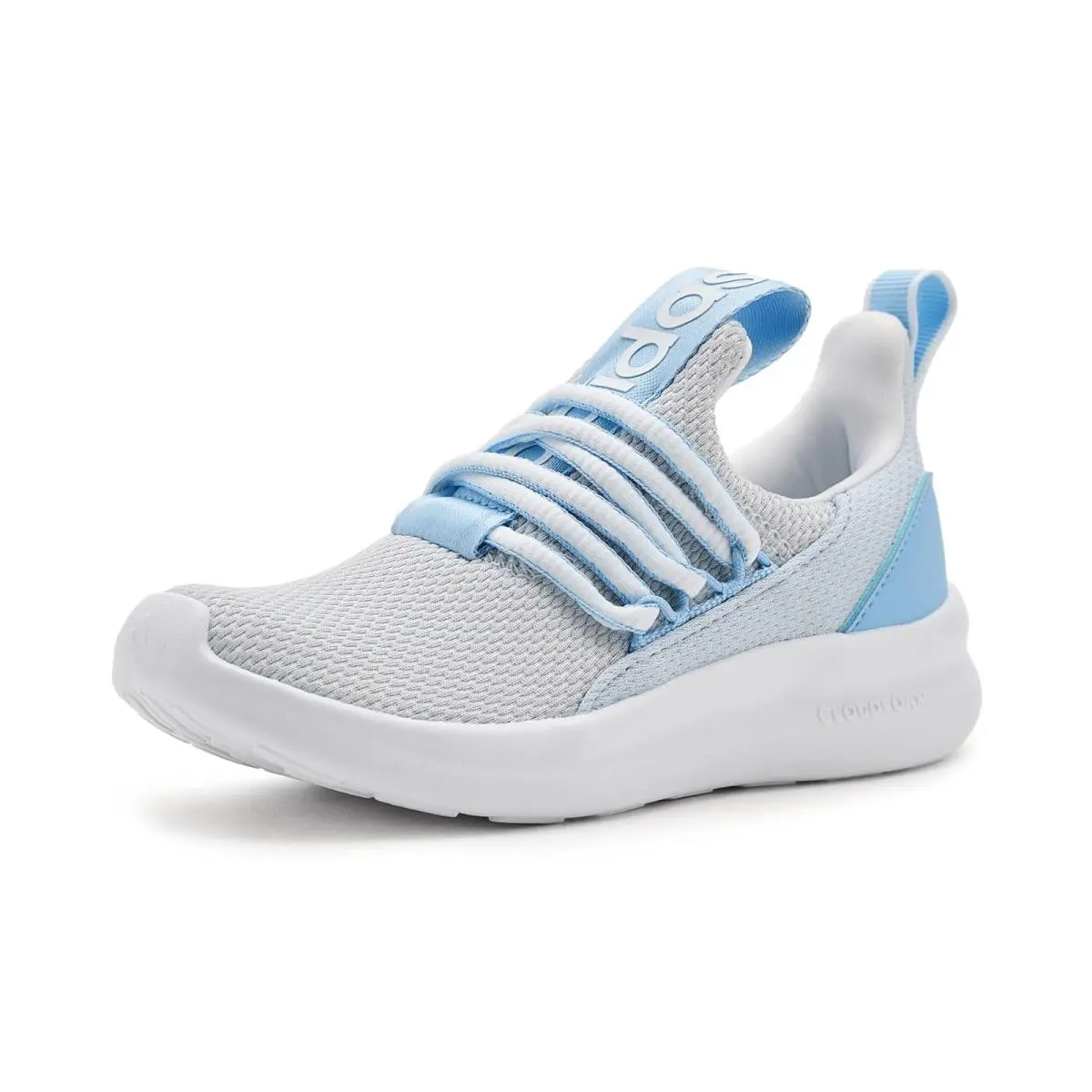 Kids Lite Racer Adapt 7.0 Lifestyle Shoes Little Kid/big Kid Halo Blue/White/Glow Blue by Adidas